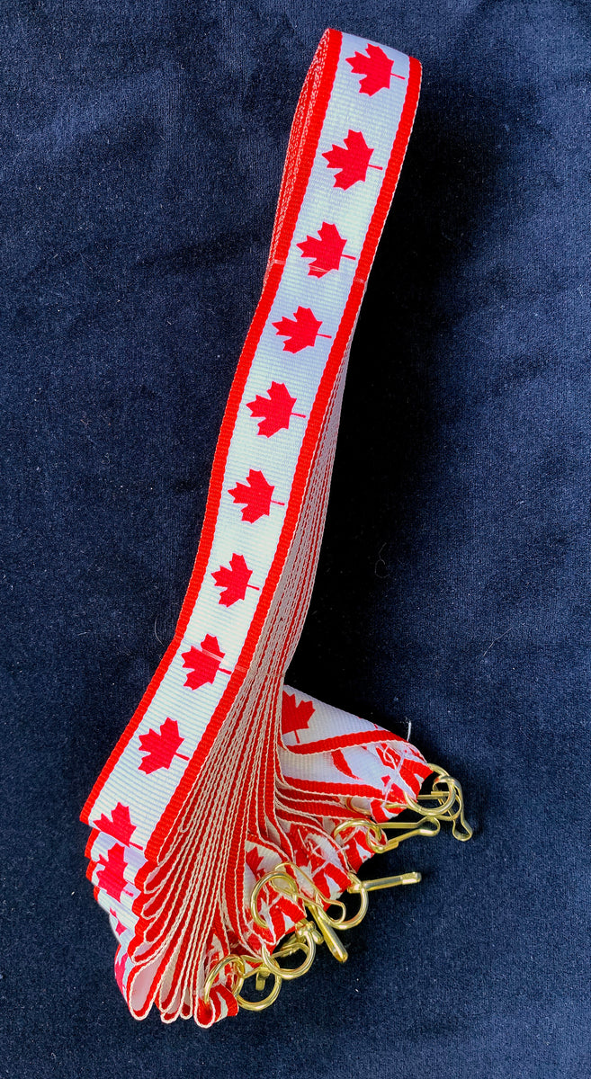 Maple Leaf Lanyard Ribbon – Xcaliber Trophies