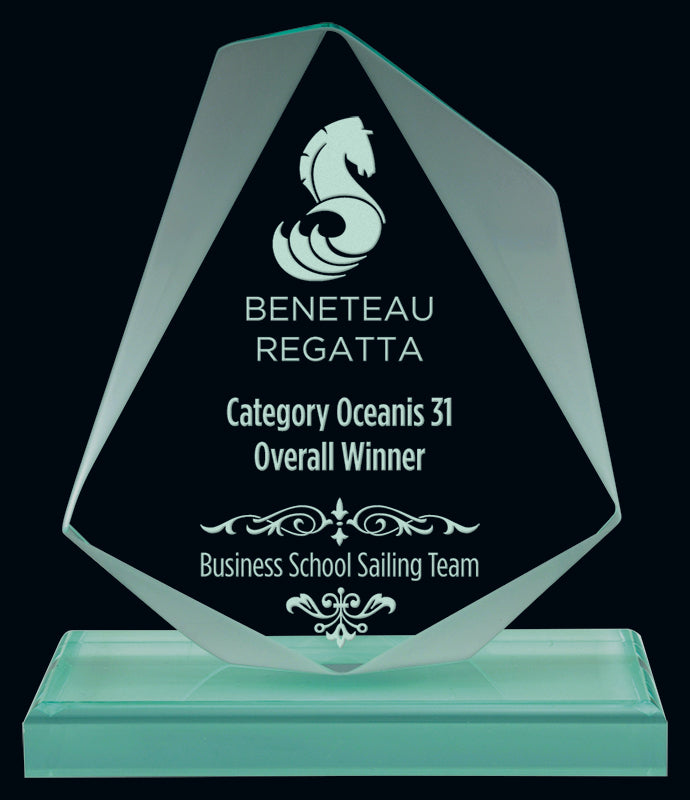 Jade Jewel Acrylic Award